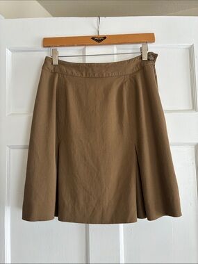 Jones New York Classic A-Line Brown Skirt Size Small - See Description